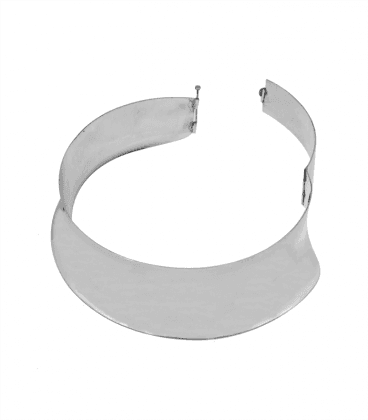 HILL TRIBE NECKLACE (LAITON PLAQUE ARGENT) by S.HECHES