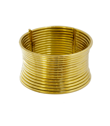 BRACELET TRIBU LONG NECK **SERIE LIMITEE by S.HECHES - GRAND MODELE 4.5 cm.