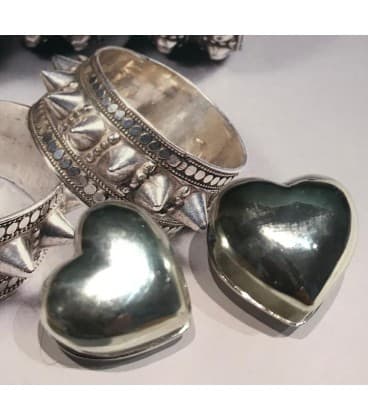 COEUR (plaqué argent) PRIX A L'UNITE