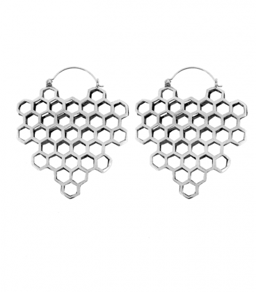 BEE (3D Laiton plaqué argent)