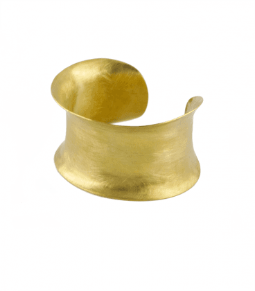BRACELET EN LAITON BROSSE by S.HECHES