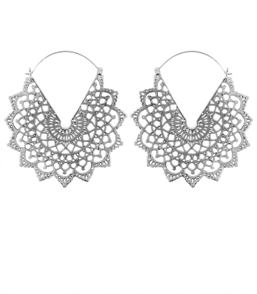 COACHELLA -LAITON PLAQUE ARGENT-VENDUES A LA PAIRE