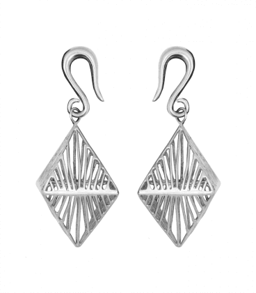 STRETCHING collection GEOMETRIC -VENDU A L'UNITE-5MM PLAQUE ARGENT