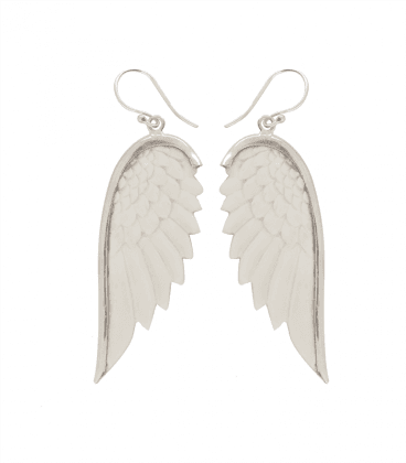 WINGS (OS ET LAITON PLAQUE ARGENT)-VENDUES PAR PAIRE