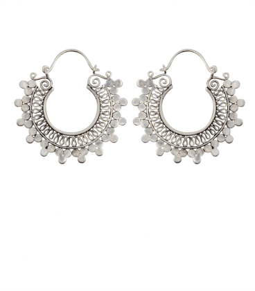 SHAMBALA-LAITON PLAQUE ARGENT- VENDUES PAR PAIRE