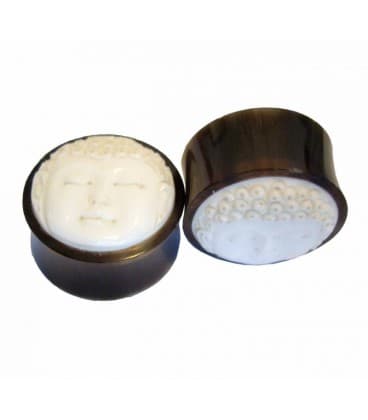 TEMPLE BUDDHA (corne et os de buffle)