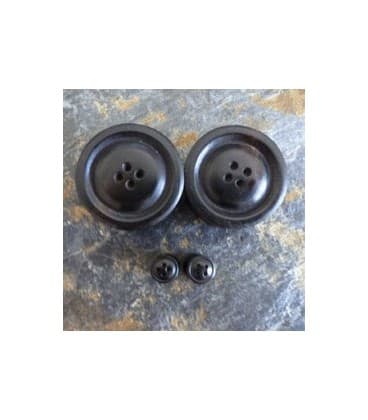 PLUG BOUTON (ébène) PRIX A L'UNITE