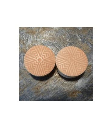 MANDALA STAR (bois gravé au laser)