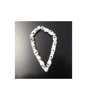 BRACELET .PERLES OS DE BUFFLE