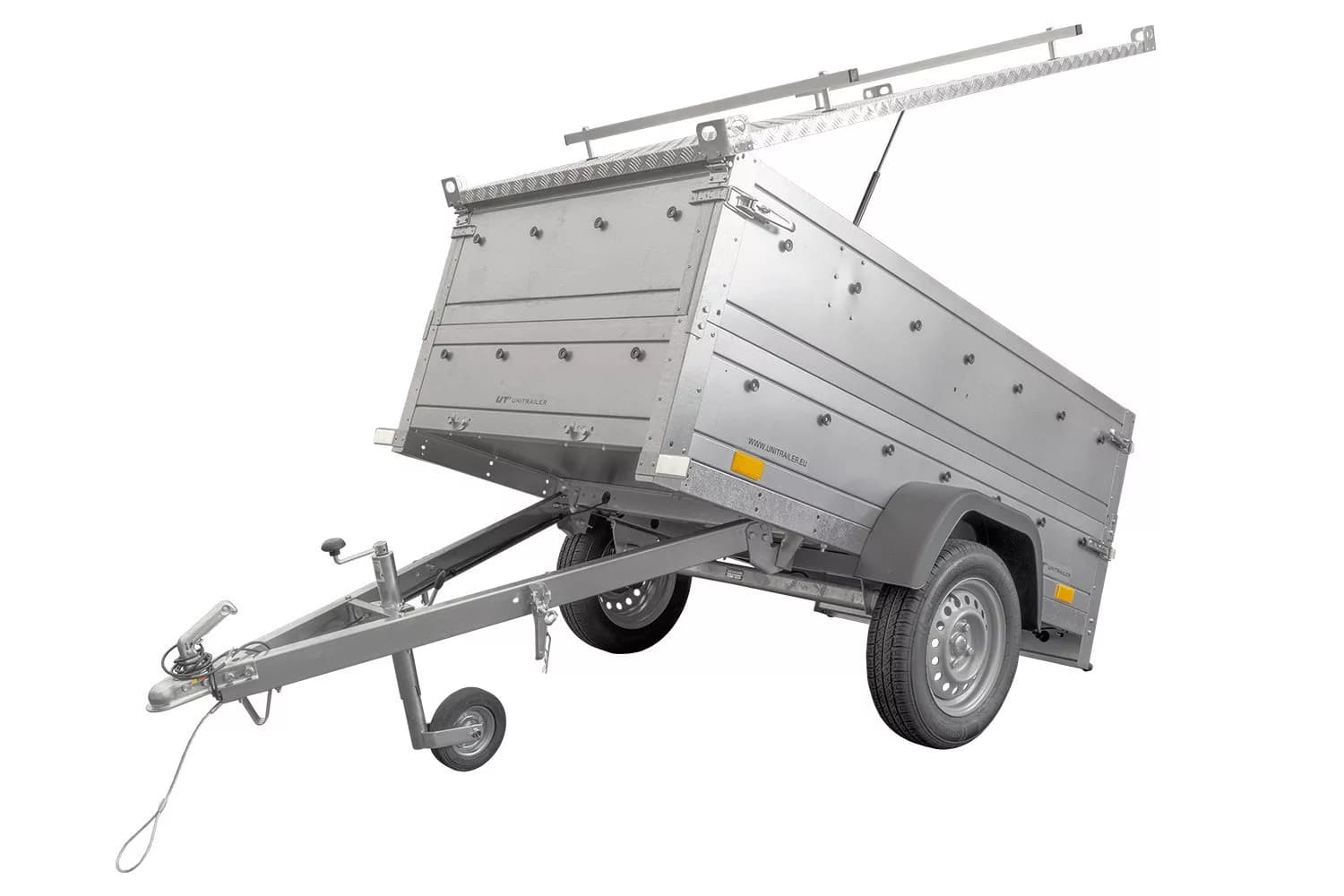 Anhänger mit Deckel Garden Trailer 200 KIPP 200×106 cm 750 kg-Neu