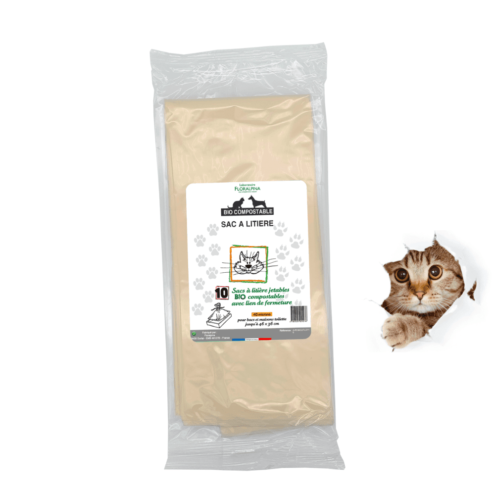 10 Sacs à litière bio compostable - Olisac