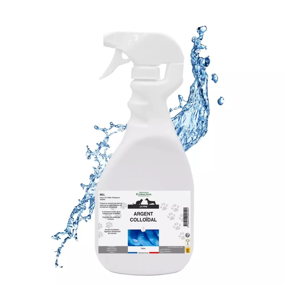 Argent colloĂŻdal 20ppm