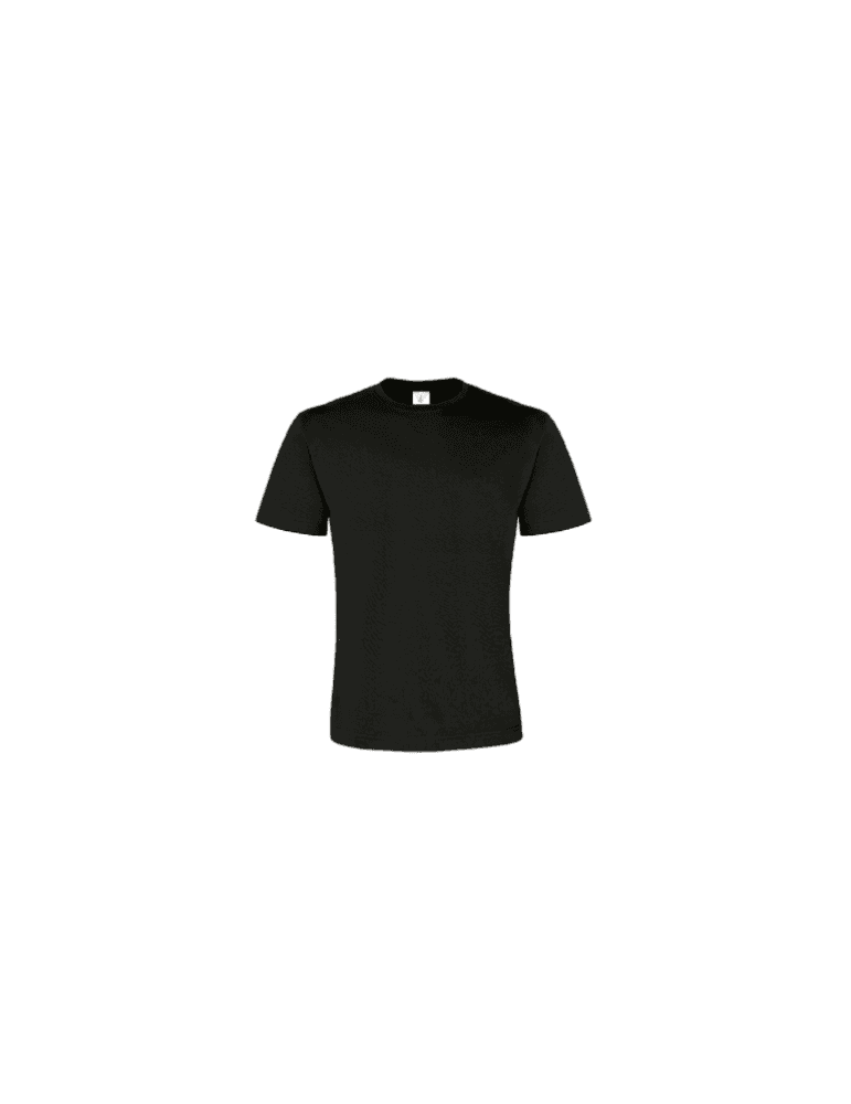 T-SHIRT NOIR B&C XXXL