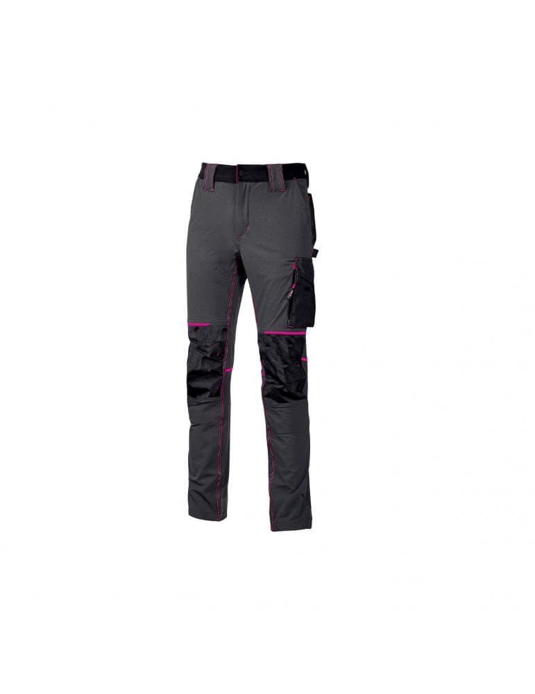 PANTALON STRETCH ATOM LADY ANTHRACITE/FUSCHIA L