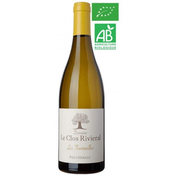 Le Clos Rivieral - Pays d'Hérault "Les Fontanilles Blanc" 2024