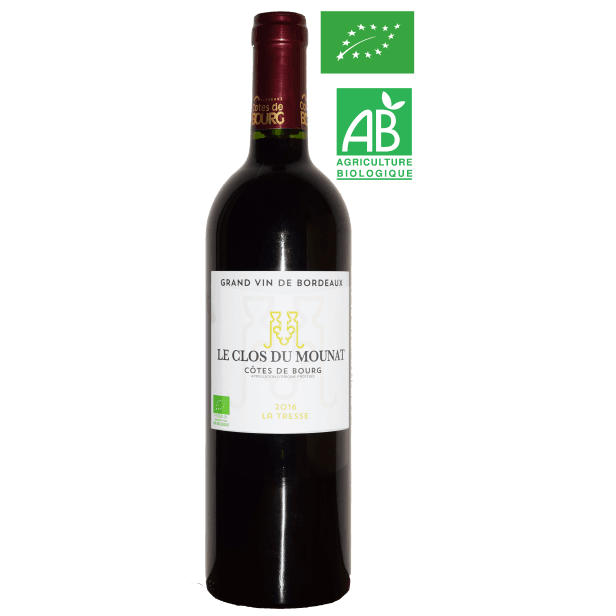 Le Clos du Mounat - Blaye CĂ´tes de Bordeaux "La Tresse" 2020