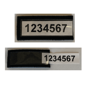 Patch Identification Agent Sécurité avec Velcro