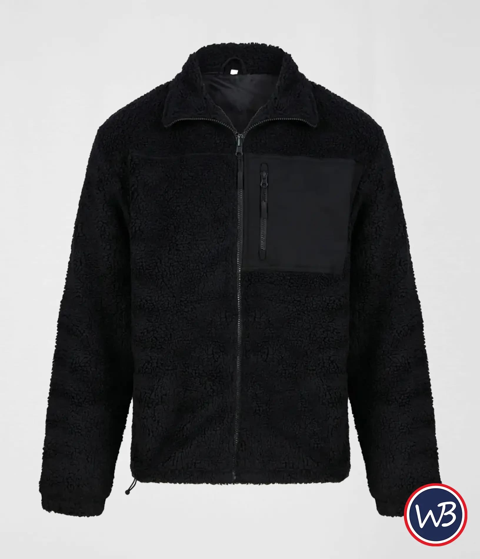 Polaire sherpa recyclée - FRONT ROW