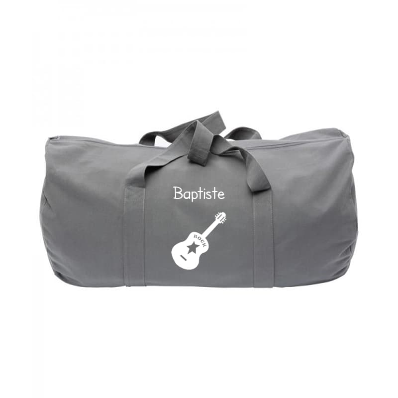 Sac en toile personnalisé gris