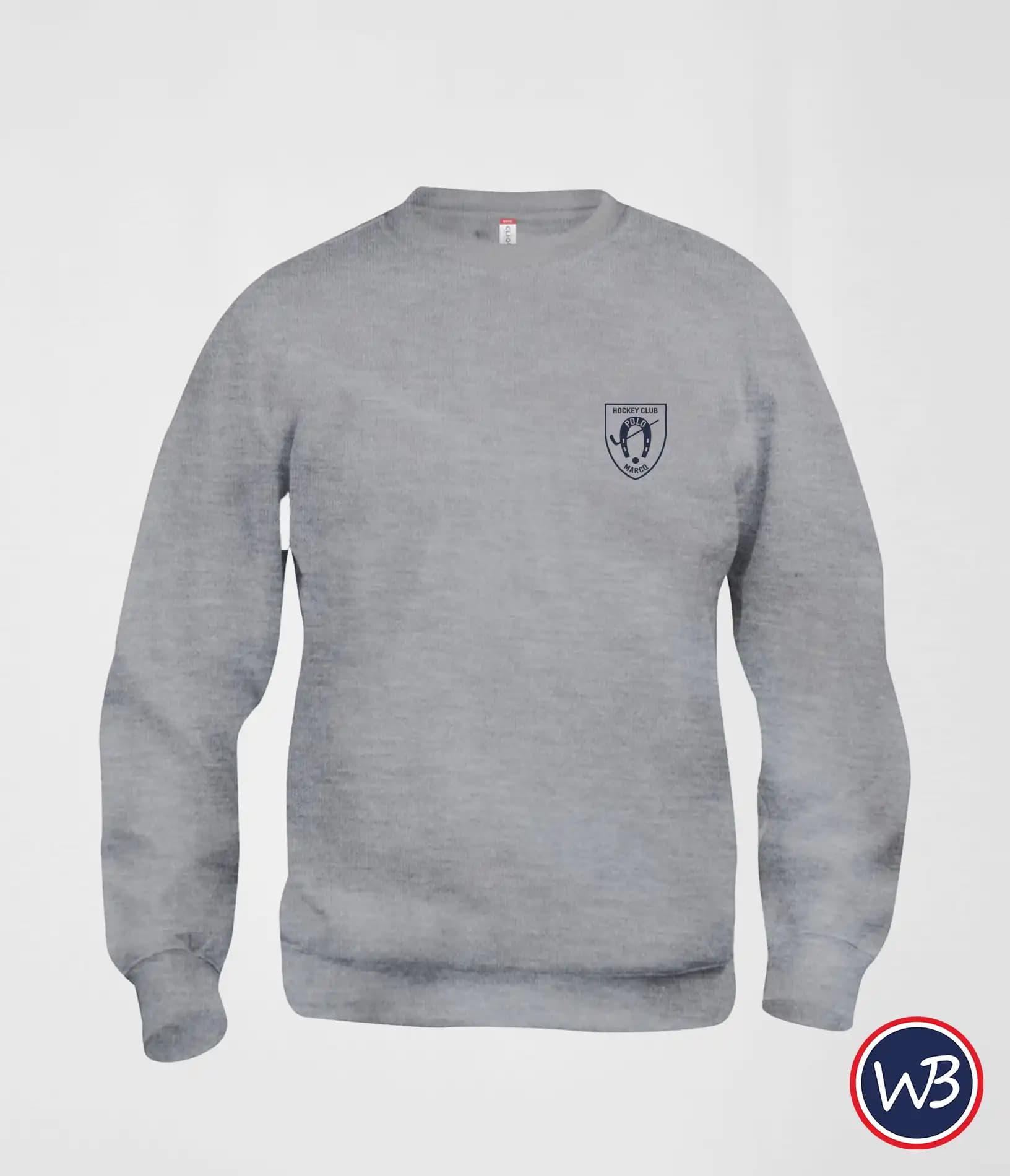 Sweat col rond unisexe - Polo HC Marcq