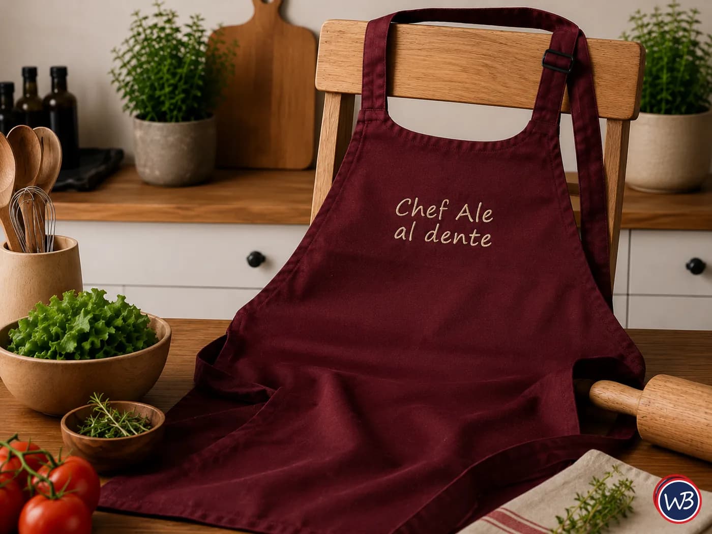 Tablier de Cuisine Personnalisé en Coton Bio – Kariban K8007