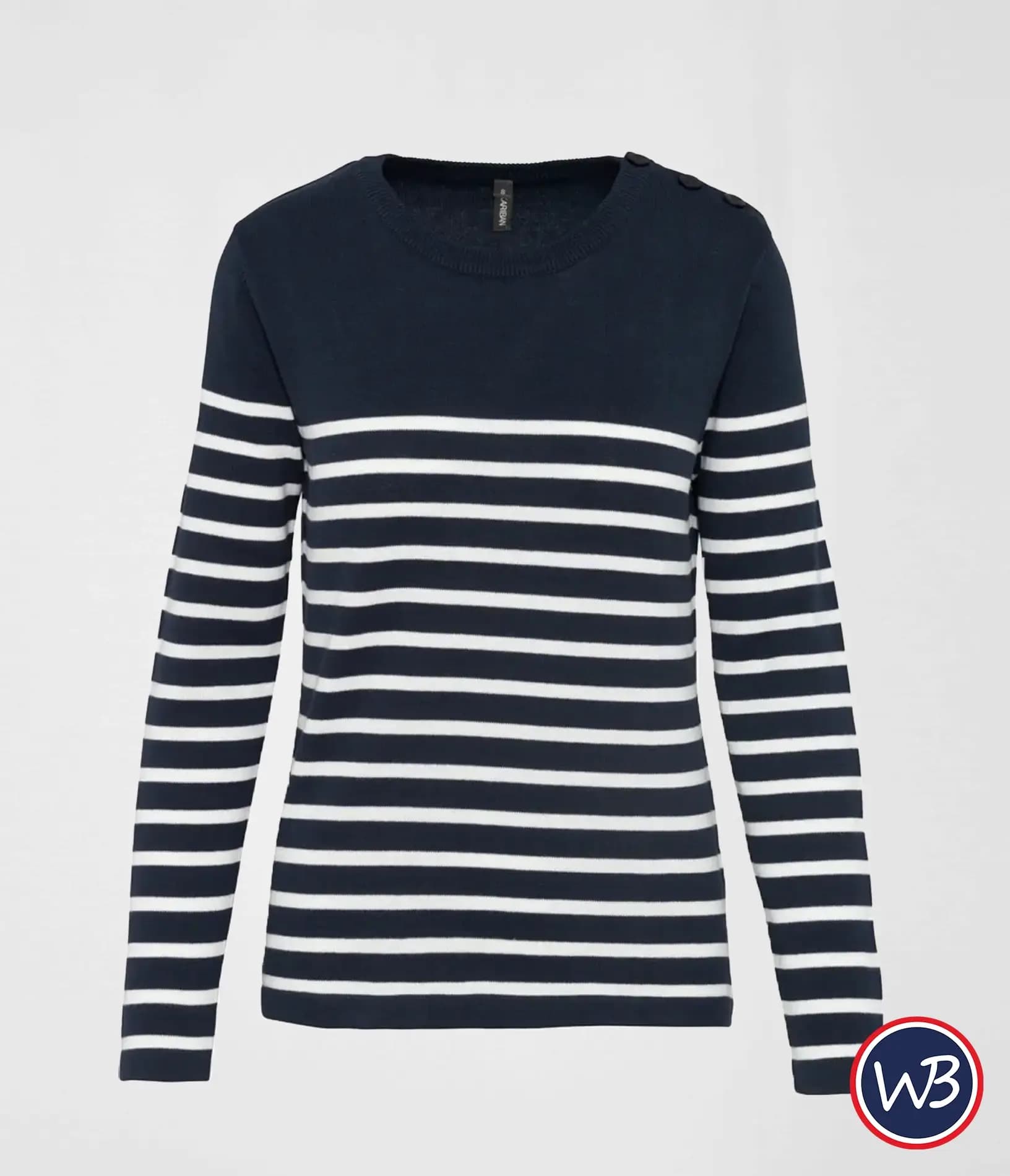 Pull marin Femme Kariban