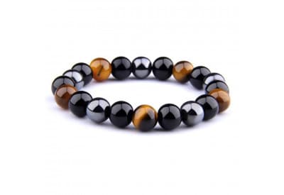 Bracelet Pierres Protectrices Triple Protection