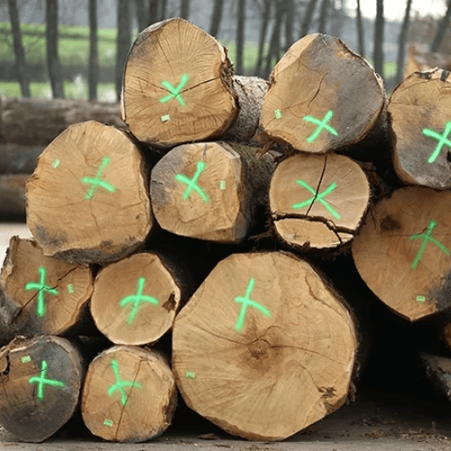 Stammholz â Eiche - Halbe LKW-Ladung - 15-30 cm