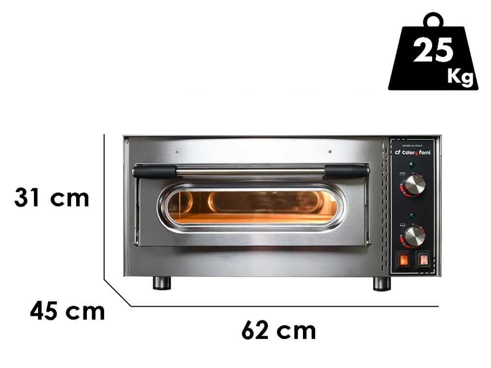 Calory Forni CF62M Pro - Horno para pizza - Mecánico