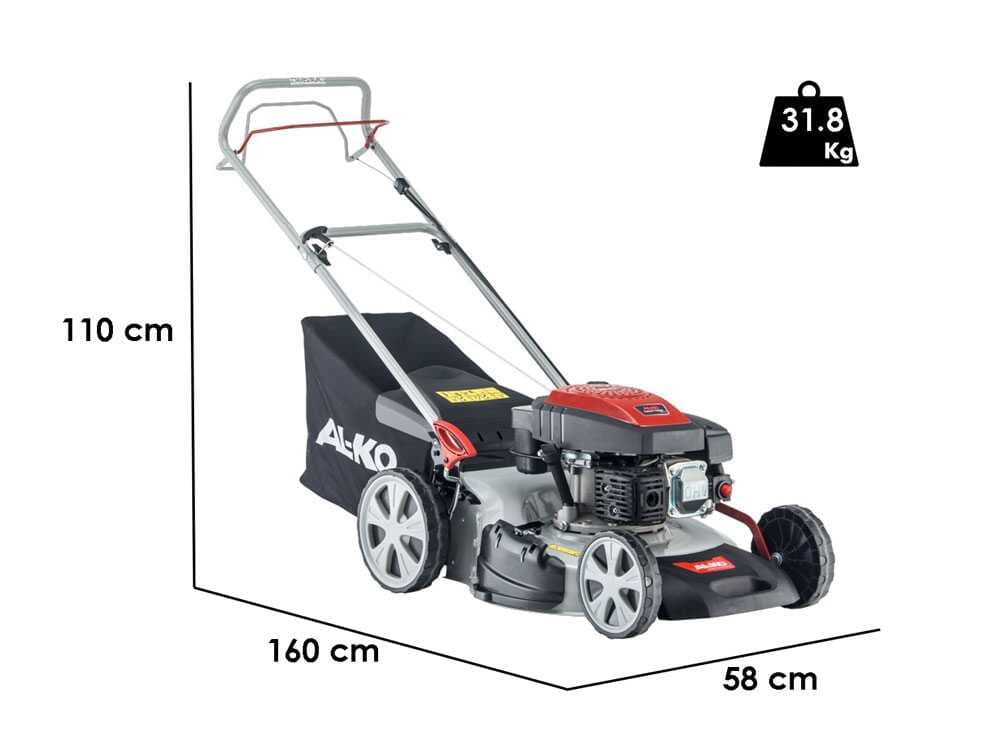 Cortacésped autopropulsado Al-Ko Easy 5.10 SP-S - 4 en 1 - motor de gasolina de 160 cc