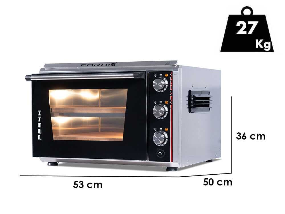 Effeuno Easy Pizza Classic P234H - Horno eléctrico para pizza - 3200 W