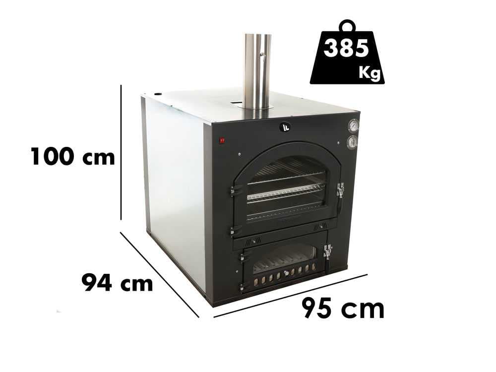 Fontana INC80X65QV - Horno de leña de empotrar