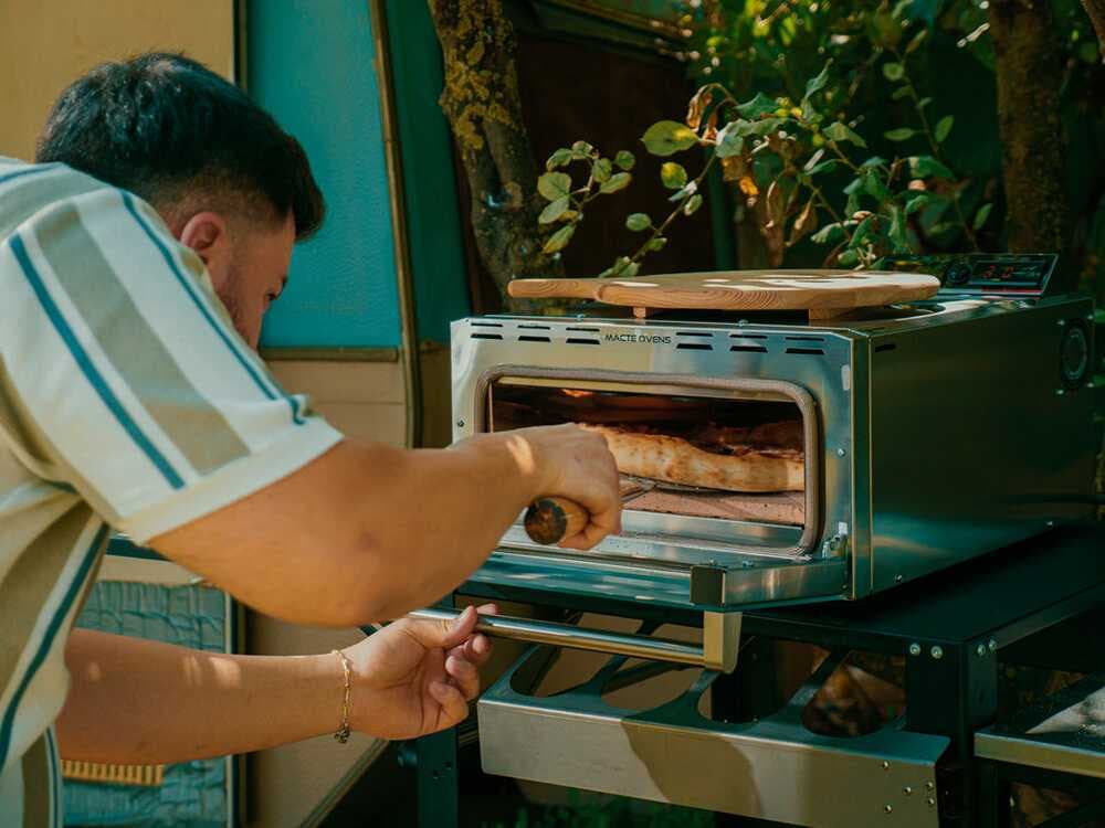 Macte Ovens Voyager TWIN ADVANCED Gris - Horno eléctrico para pizza - 2975 W