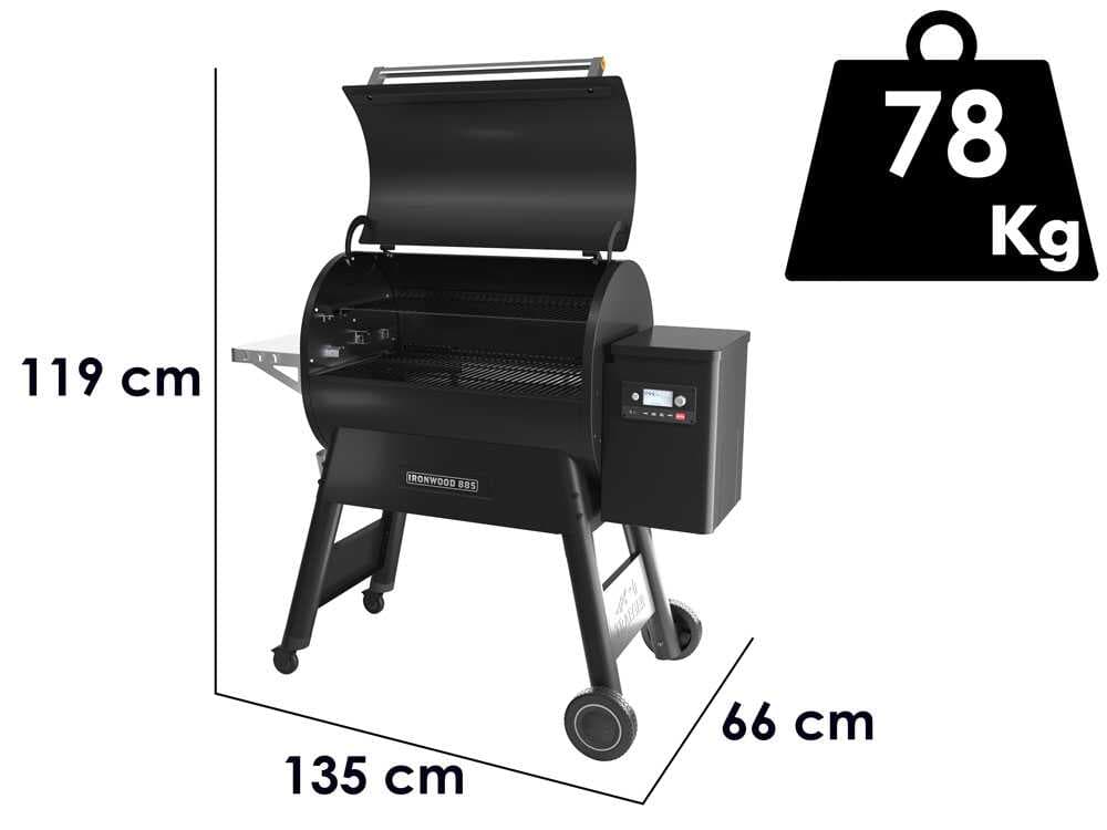 Traeger IronWood 885 - Barbacoa de pellets