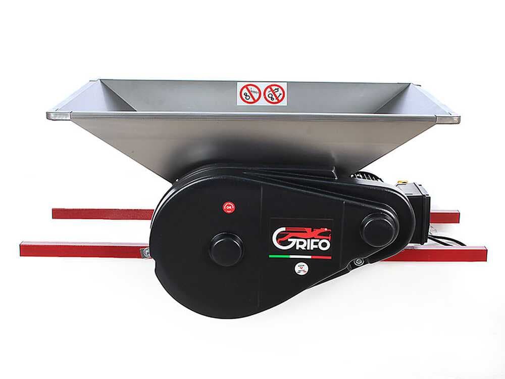 Grifo PMI.18 - Estrujadora eléctrica de acero inoxidable - Protección incluida