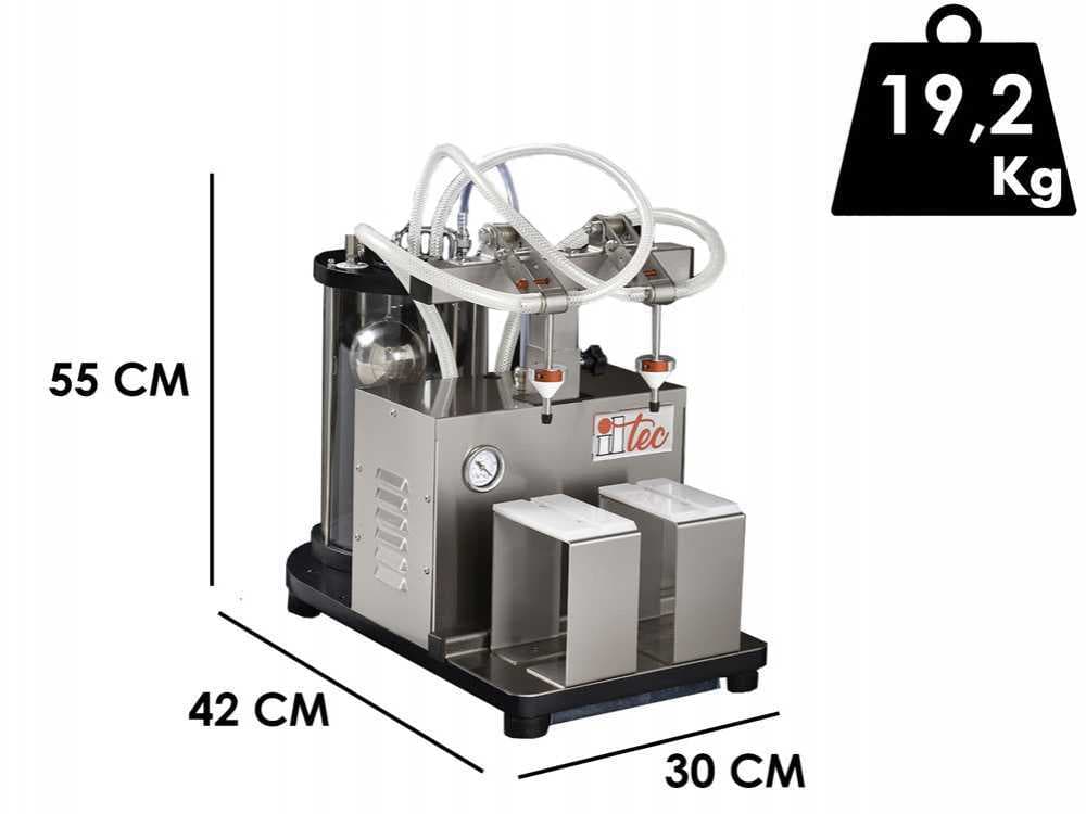 Il-Tec Ultrafiller 2 Mignon - Embotelladora a depresión eléctrica para líquidos alimenticios