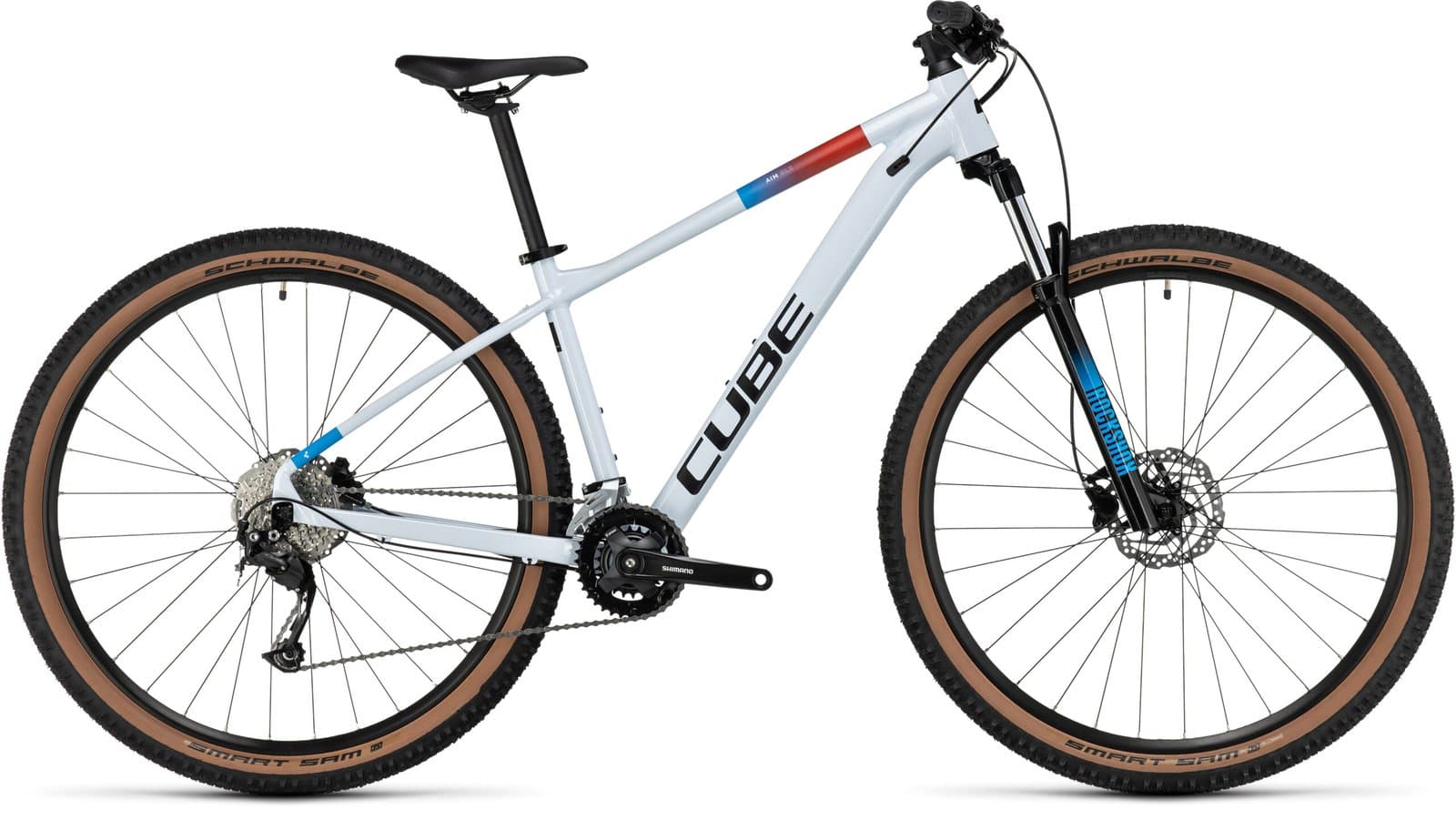 Cube Aim Slx White N Blue N Red - S