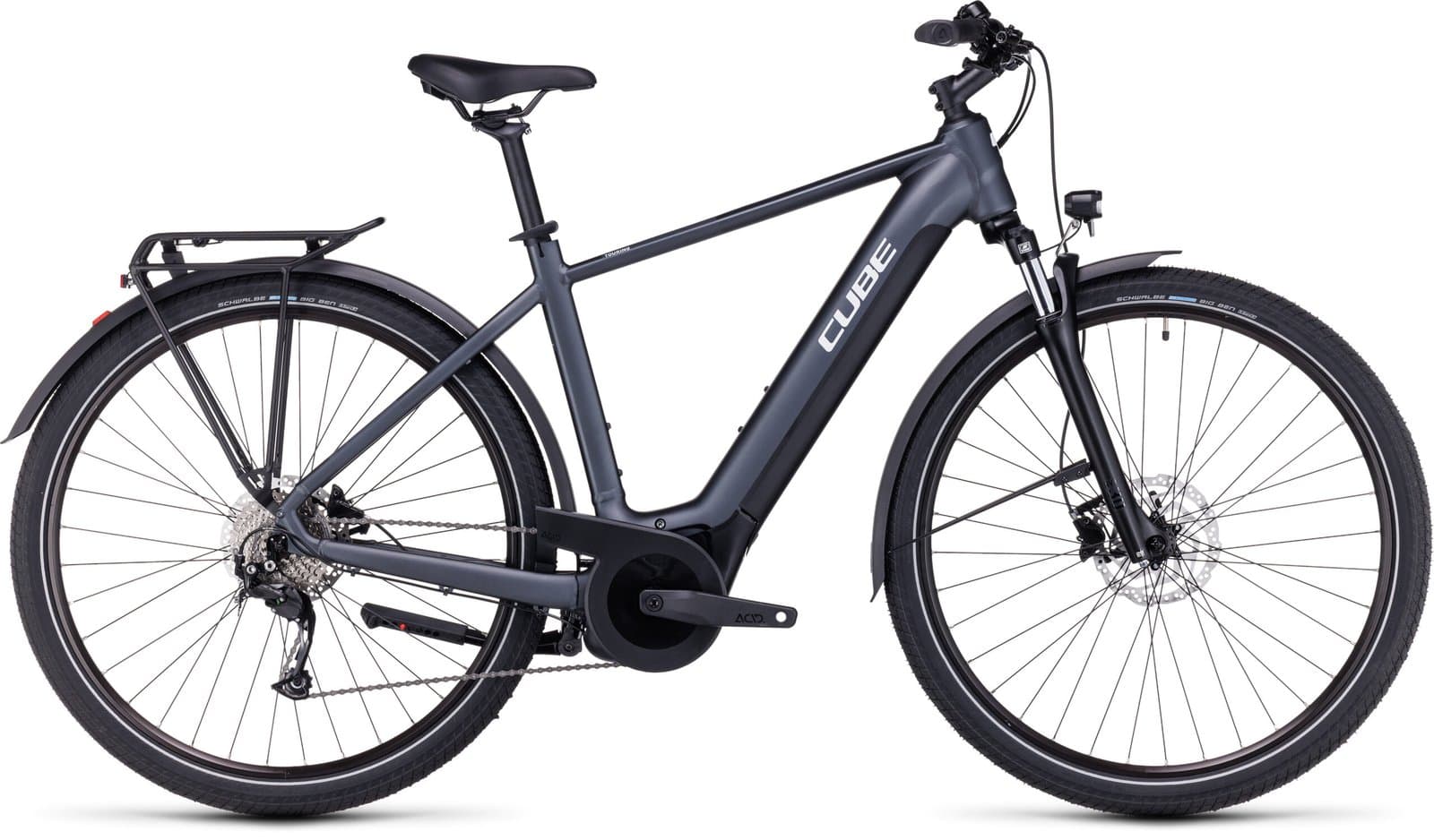 Cube Touring Hybrid One 625 Grey N White - L