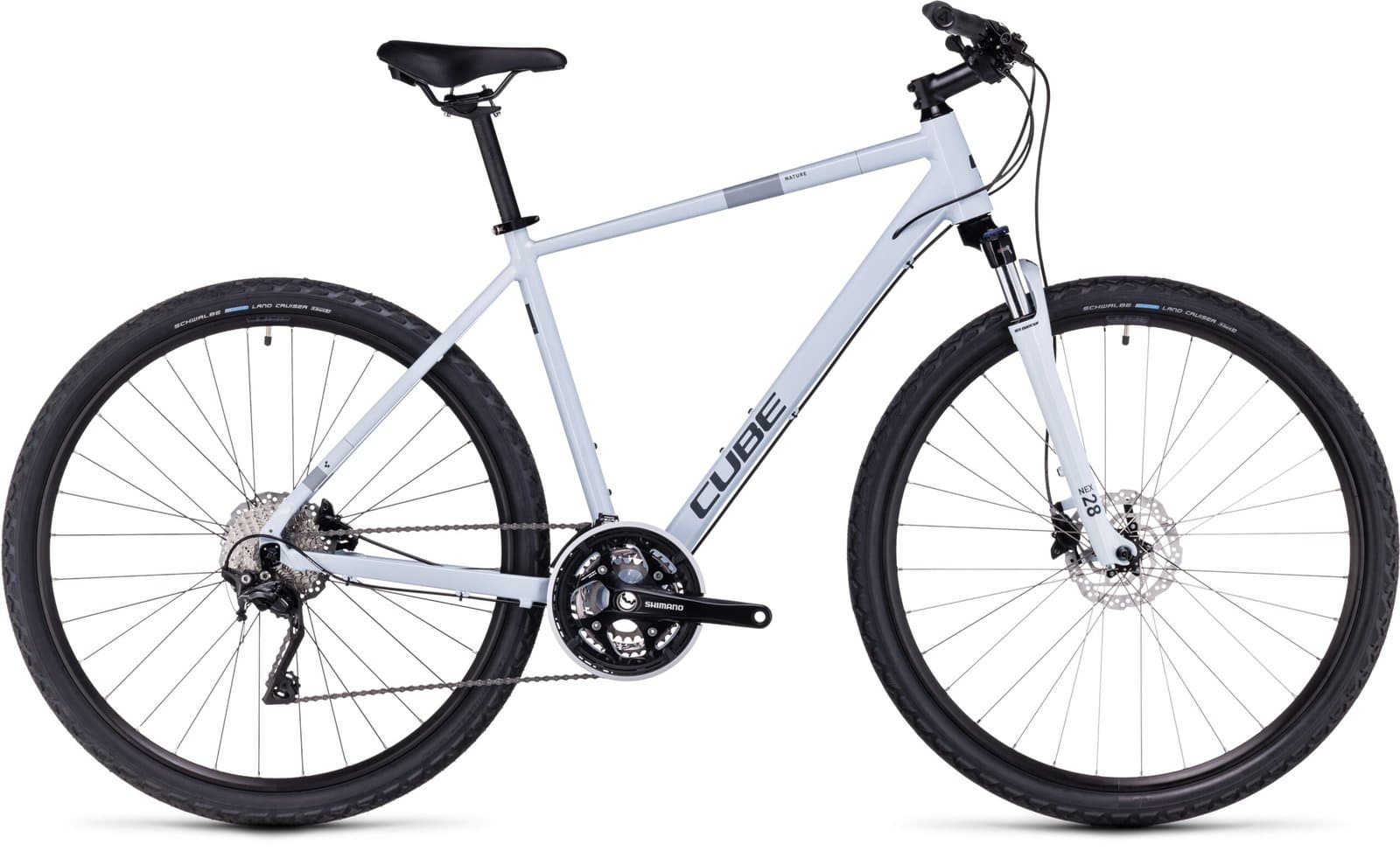 Cube Nature Pro Frostwhite N Grey - S