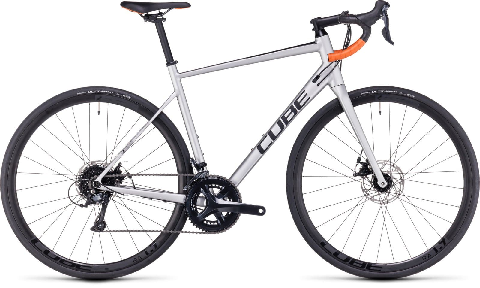 Cube Attain Pro Silver N Orange - S