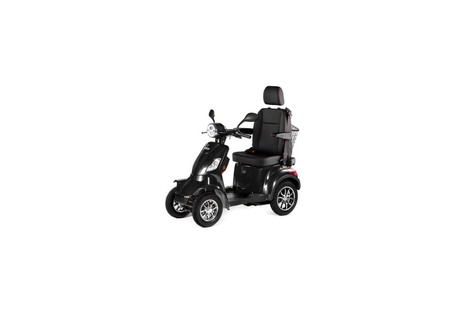 Veleco FASTER 1000 Watt mit komfortablem Sitz und Rückenlehne