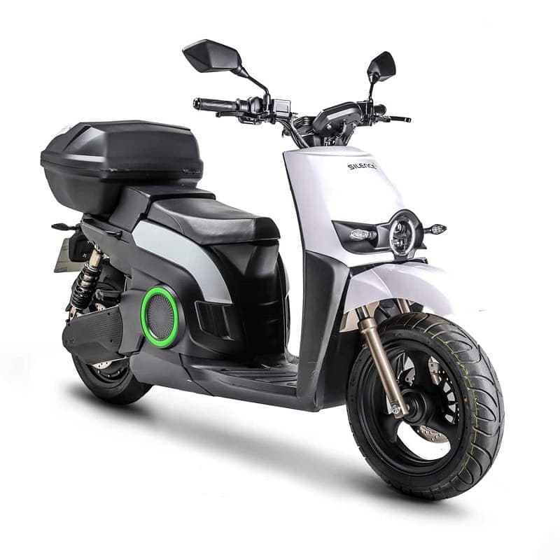 Scooter Electrique Silence S02 HS - Blanc - 45 Km/h
