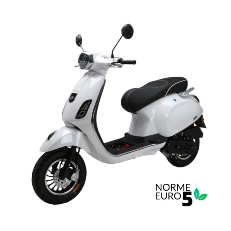 Scooter GT-Line 50cc Euro 5 - Blanc