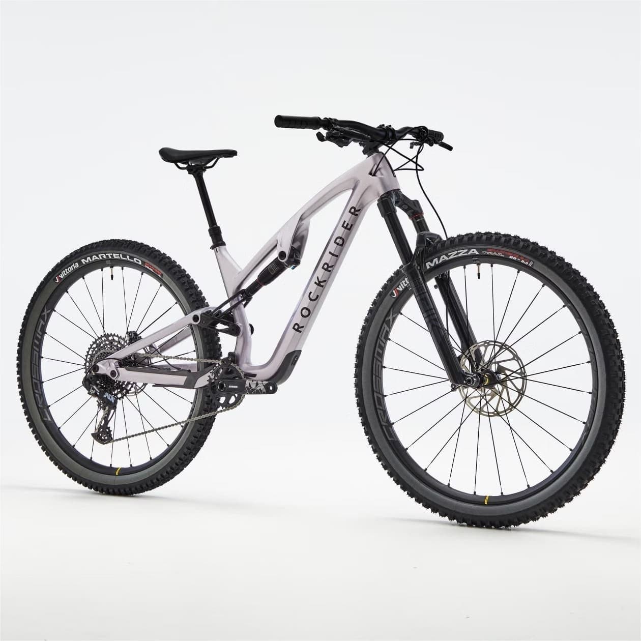 VTT Tout-Suspendu Rockrider Feel 900 S Sram NX 12V 29" Gris 2024