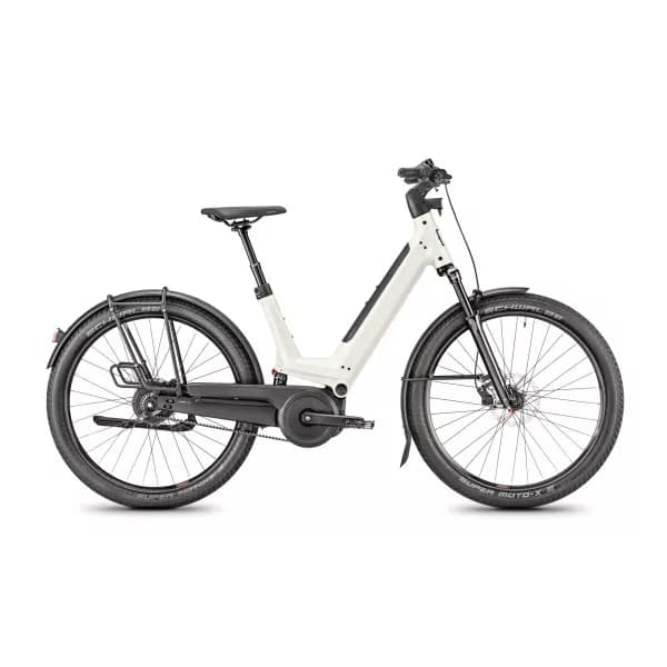 Vélo électrique Moustache J. on enviolo 2023 - Gris - porte-bagages Light - 625 Wh