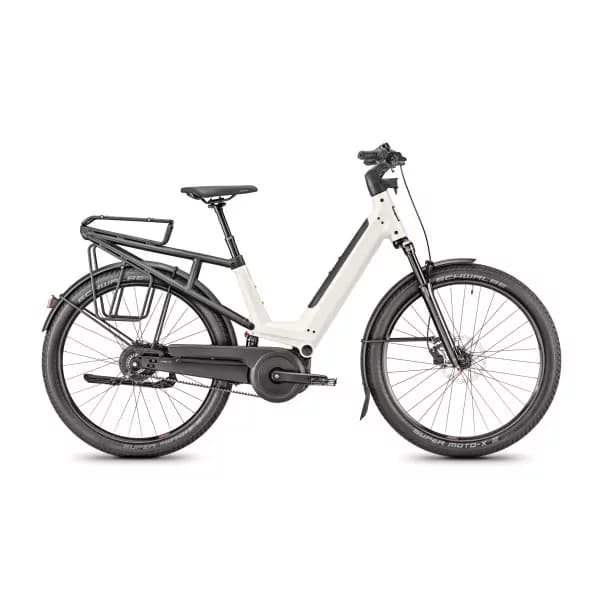 Vélo électrique Moustache J. on enviolo 2023 - Gris - porte-bagages suspendu - 500 Wh