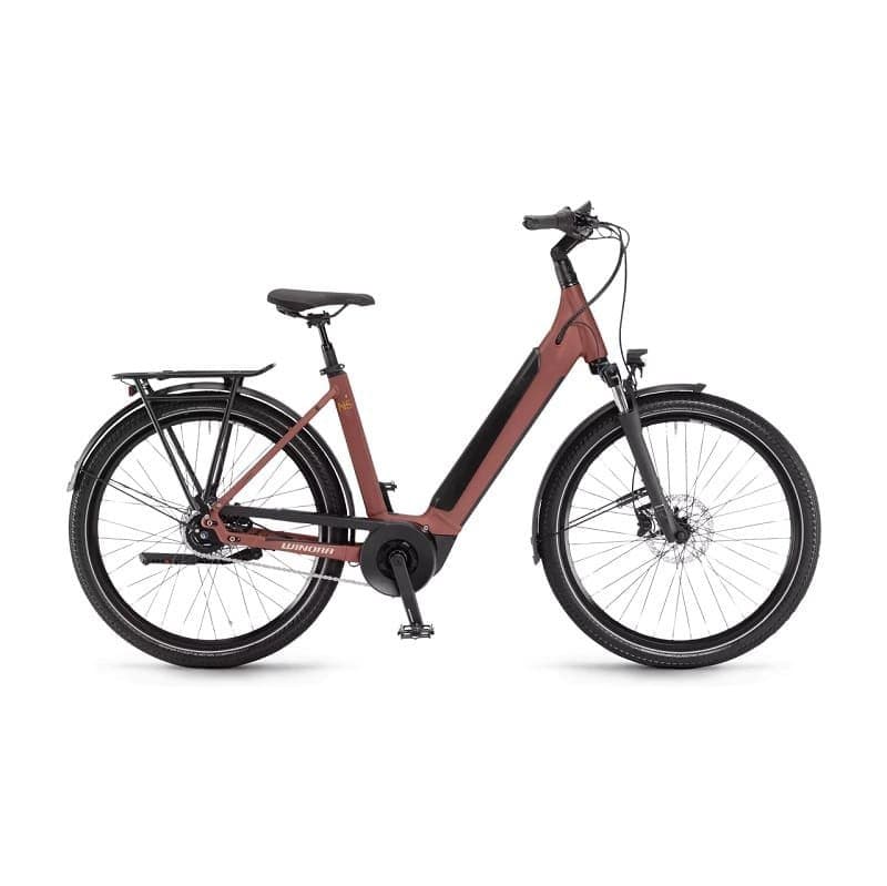Vélo électrique Winora Sinus N5f - Rouge