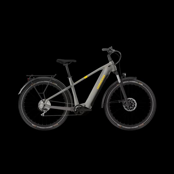 Vélo électrique Winora Yucatan X8 2023 - Gris - Cadre haut - 45 cm